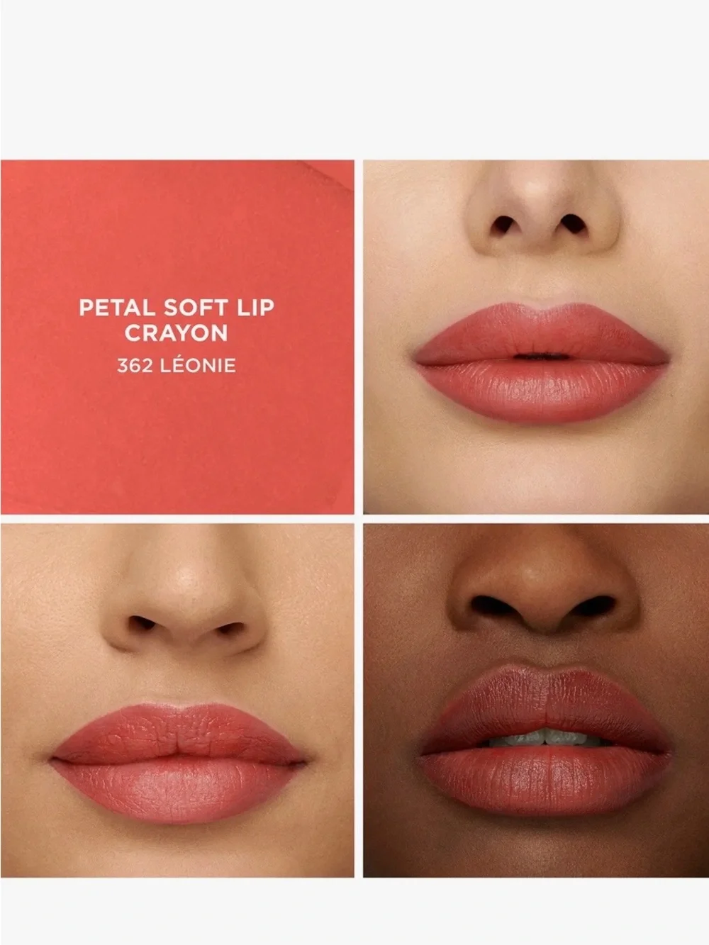 Laura Mercier Petal Soft Lipstick Crayon in 362 LEONIE,full Sz 0.07oz,BNIB, New